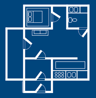 floor plan icon